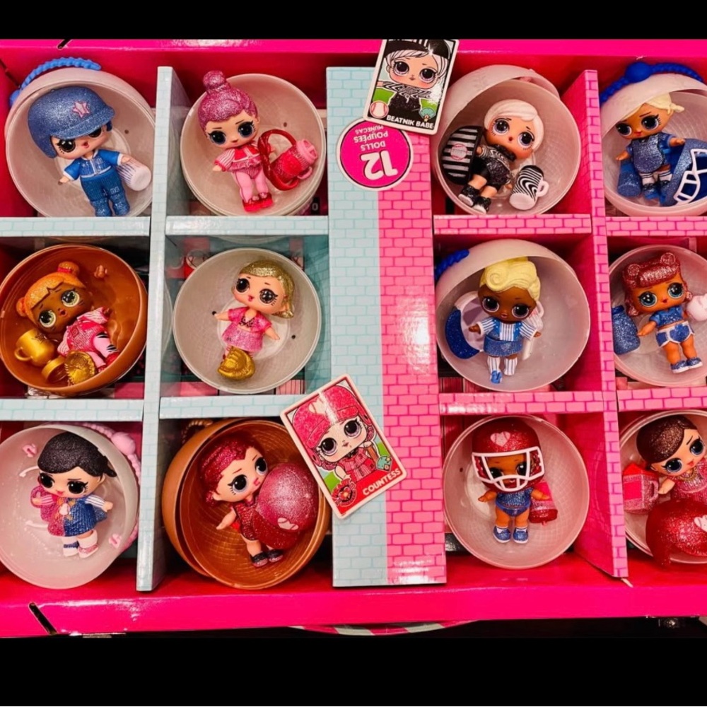 L.O.L. Surprise! Dolls Collection - Pink, Blue, Gold
